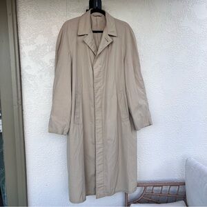 Legit Vintage Alligator Cream Trench Coat